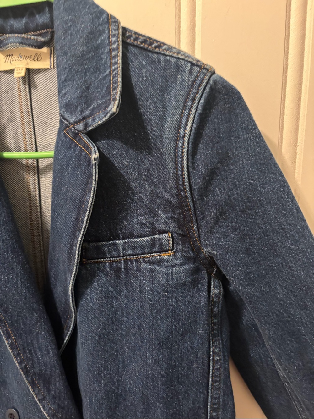 Madewell Denim Blazer in Deardorff Wash XXS - Picture 3 of 12